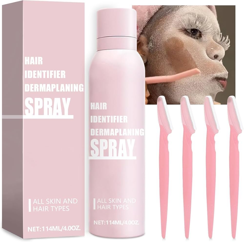 Jaysuing Face &amp; Body Hair Identifier Shaver Spray