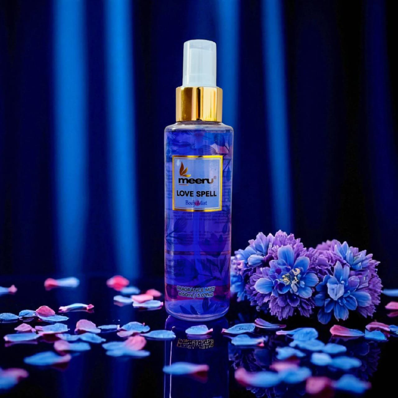 Meeru® Body Mist Long Lasting Fragrance 150ml