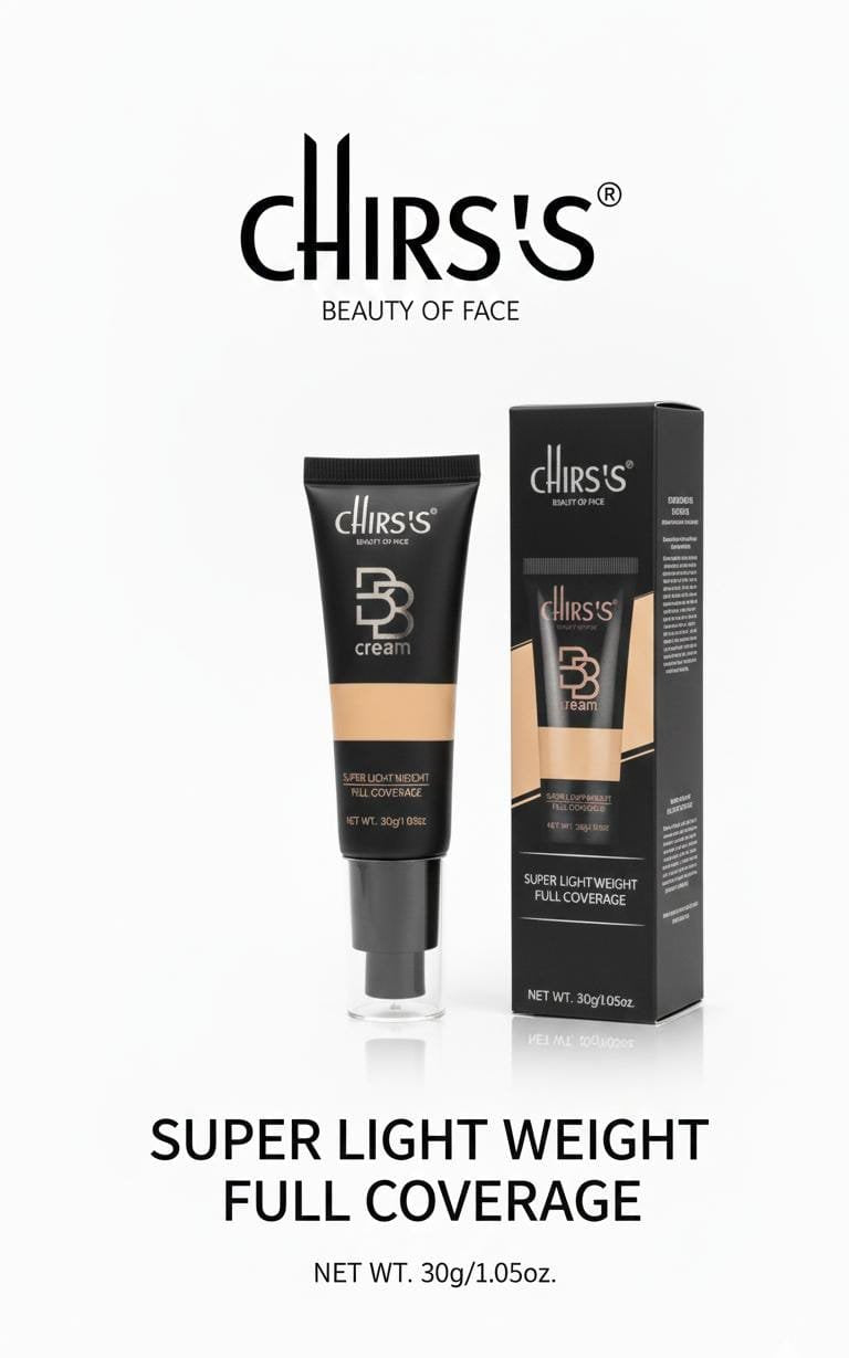 Chirss Super Light Weight Full Coverage BB Cream