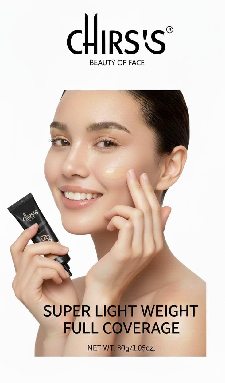 Chirss Super Light Weight Full Coverage BB Cream