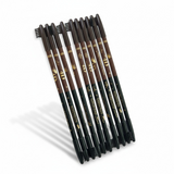 QUEEN BEAUTY Eyebrow Pencil With Brush Pack Of 12