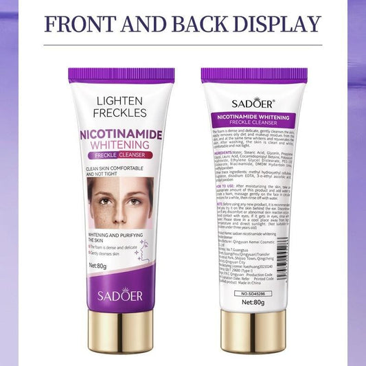 Sadoer Lighten Freckles Nicotinamide Whitening Cleanser