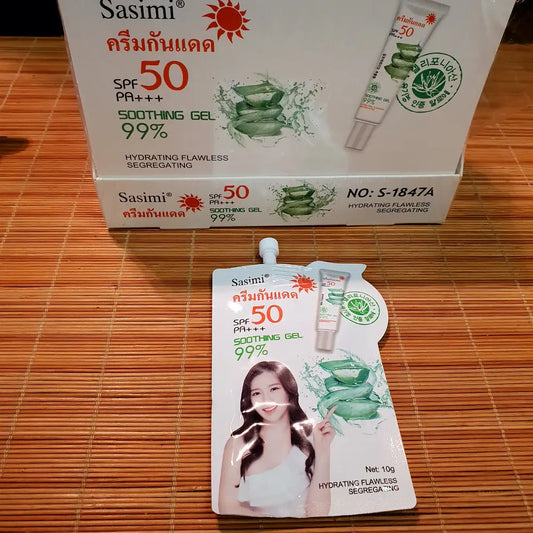 Sasimi 50SPF++ Soothing Gel Sunscreen 10g