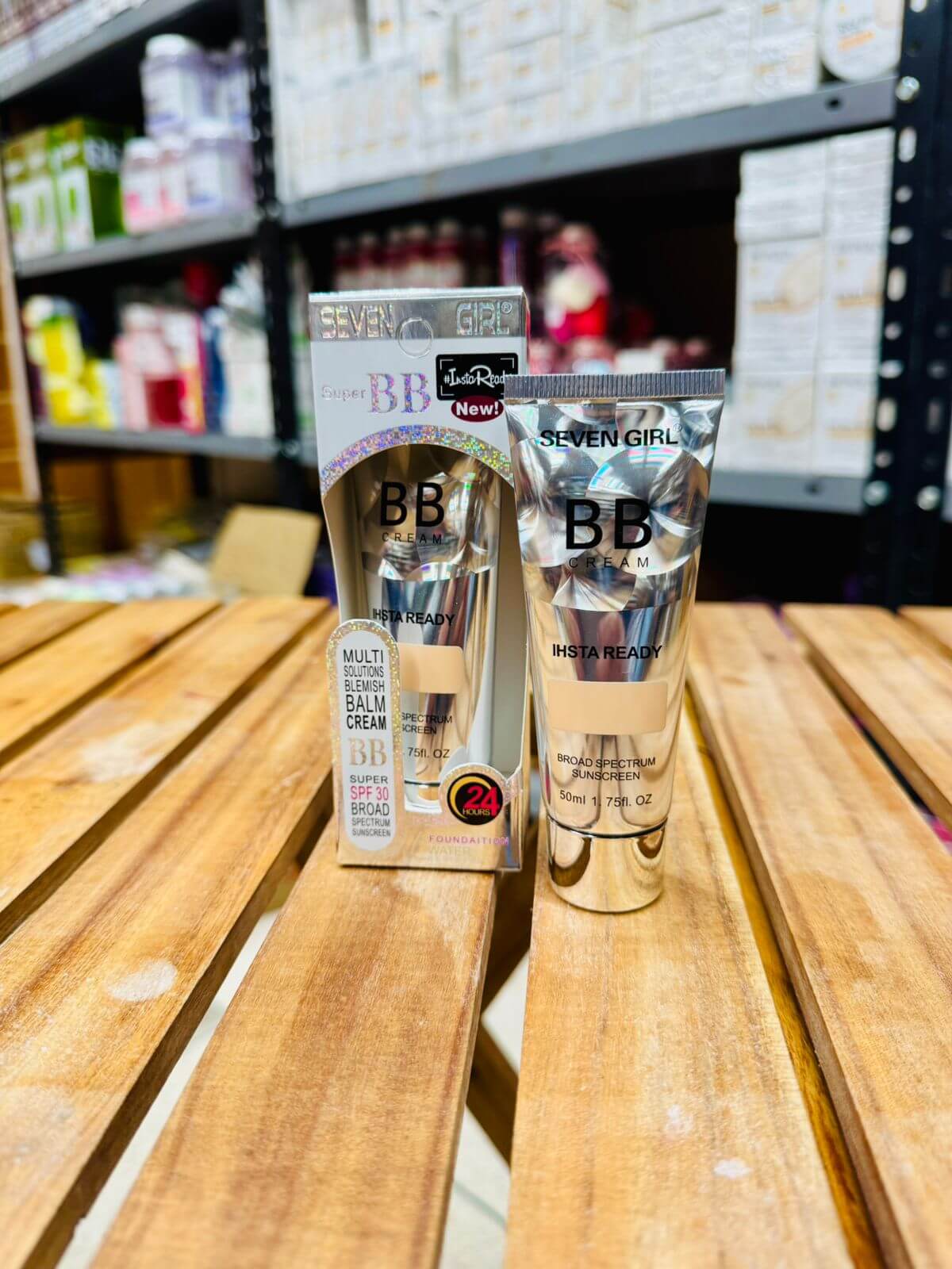 Seven Girl BB Foundation High Coverage Cream