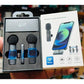 K8 2in 1 Wireless Bluetooth Clip On Microphone (Double Mic)