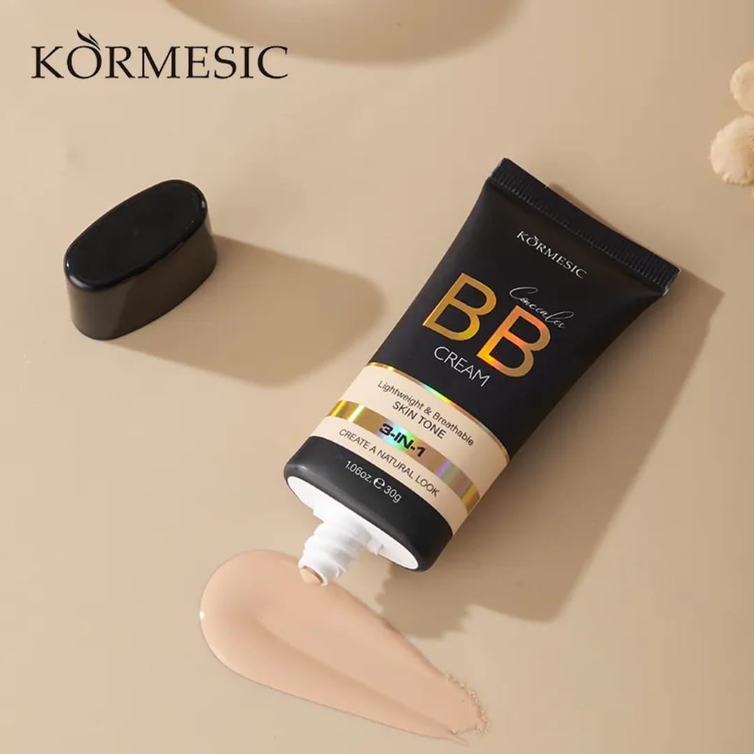 Kormesic 3in1 Long Lasting BB Cream Foundation Concealer 30g