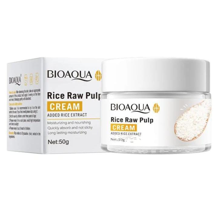 BIOAQUA Rice Raw Pulp Face Cream 50g
