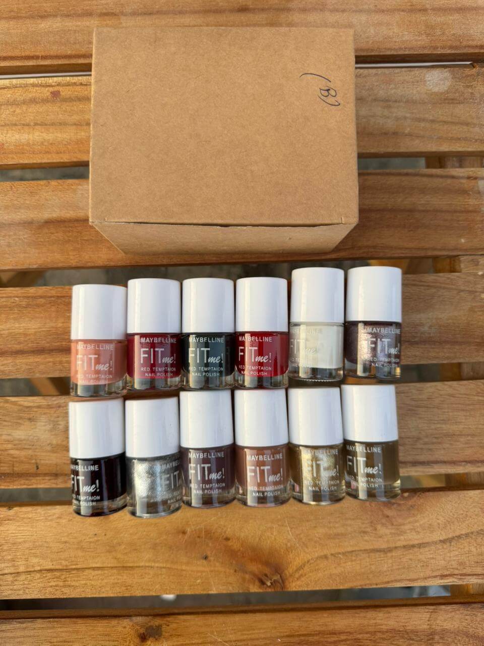 Fit Me Cremey Color Nail Polish set of 12