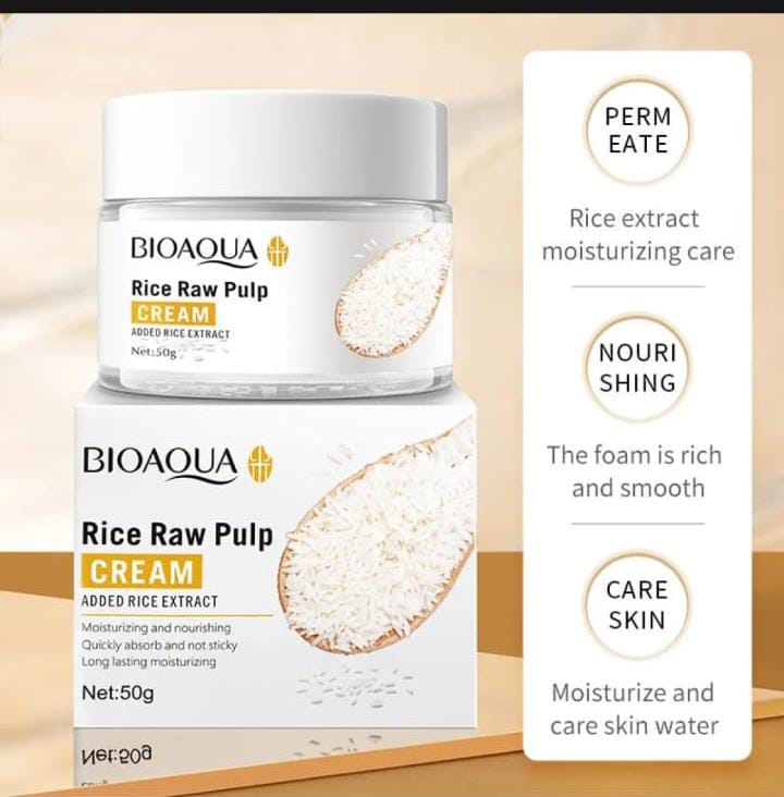 BIOAQUA Rice Raw Pulp Face Cream 50g