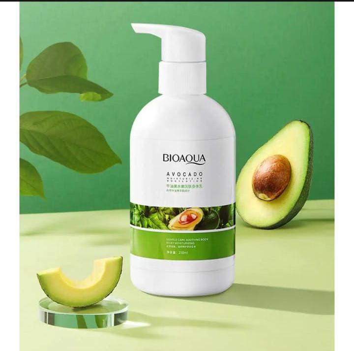 Bioaqua Avocado Moisturizing Body Lotion Moisturizing Body Care Anti-Drying Moisturizing Body Lotion, 250ml