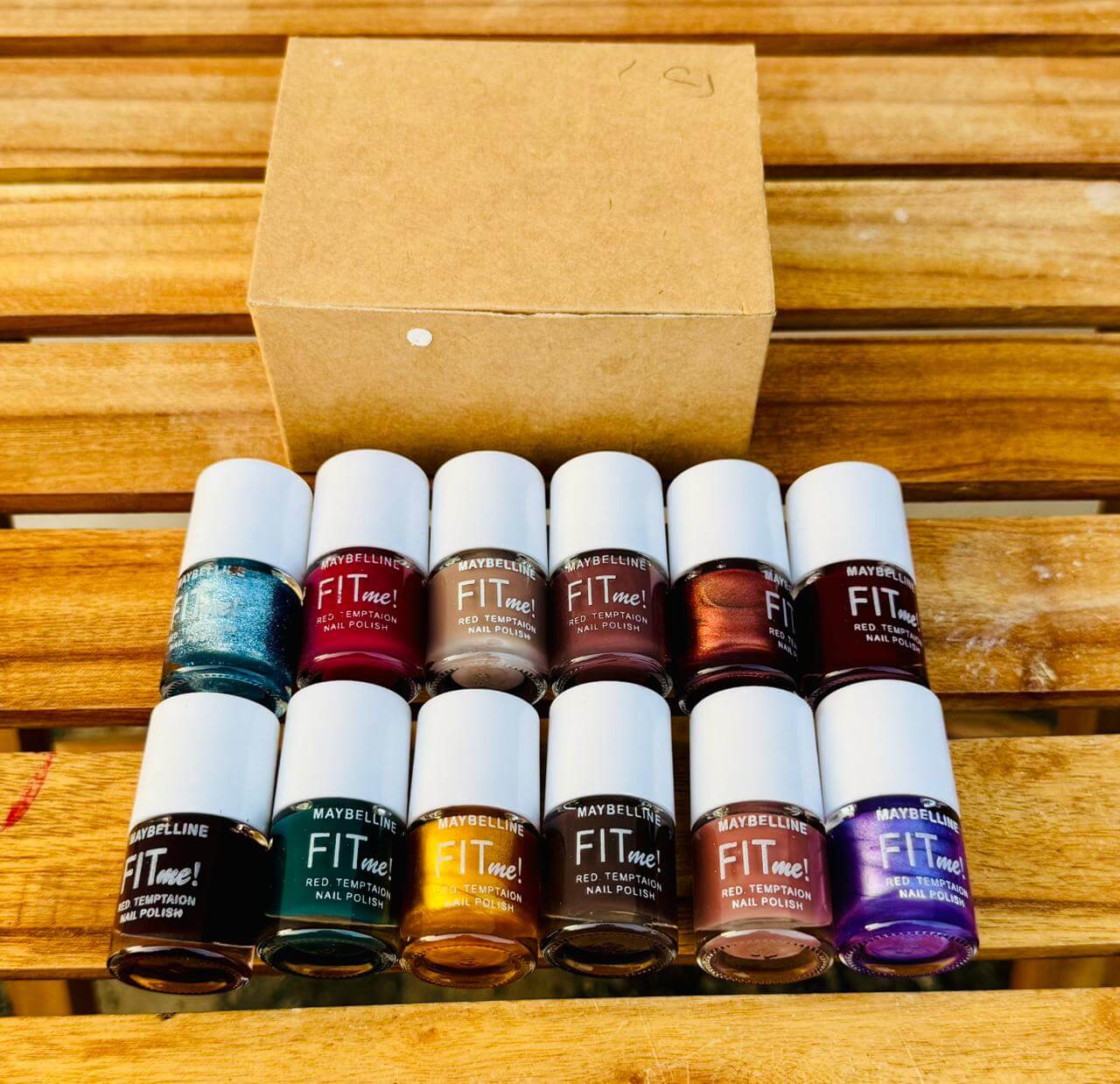 Fit Me Cremey Color Nail Polish set of 12
