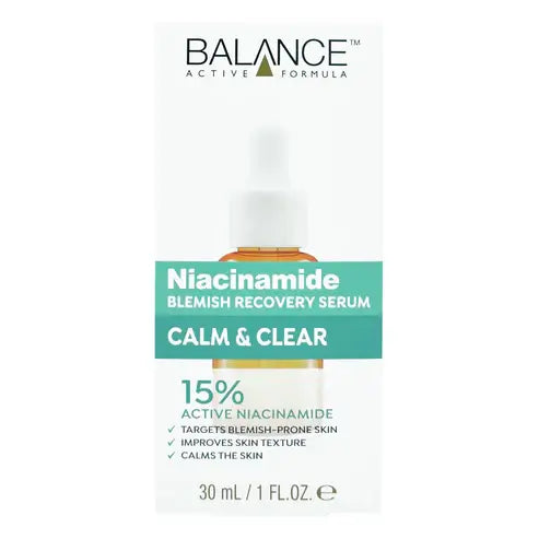 Balance Niacinamide Blemish Recovery  Calm &amp; Clear Serum 30ml