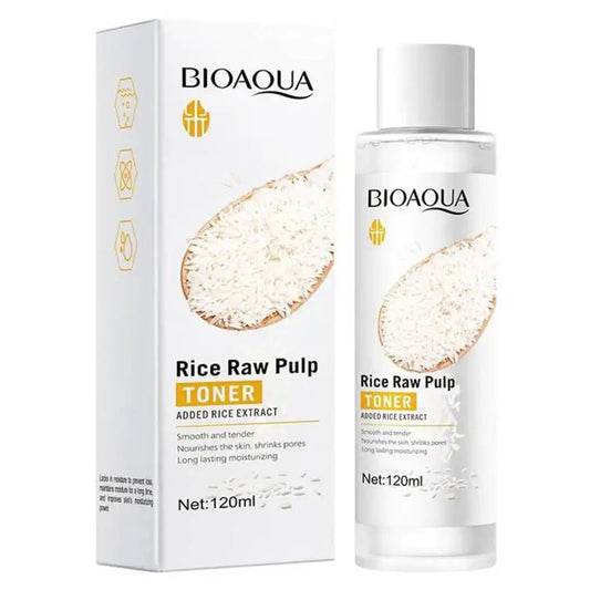 Bioaqua Rice Raw pulp Toner 120ml