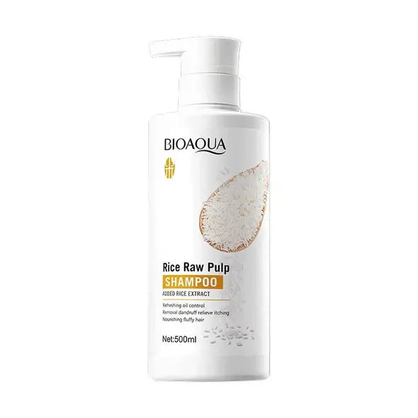 Bioaqua Rice Raw Plup Shampoo 500ml