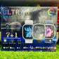 Ultra 3 Smart Watch - 7+1 Straps Bundle with Wireless Charger | AMOLED Display