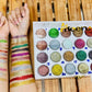 Meeru Gel Glitter Palette Set 24 Vibrant Shades