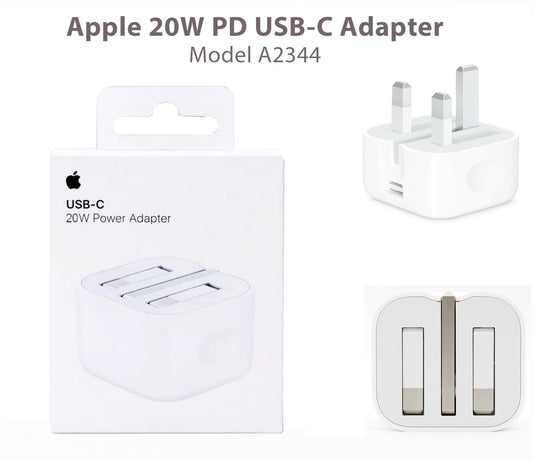 Apple 20W USB-C Power Adapter – Model A2344 Mobile Charger