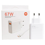 Xiaomi 67W Fast Charger with 6A Type-C Cable Mobile Charging Adapter