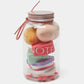 Makeup Sponge Set – 12pcs Multi-Shape Beauty Blenders in Gift Clear Jar