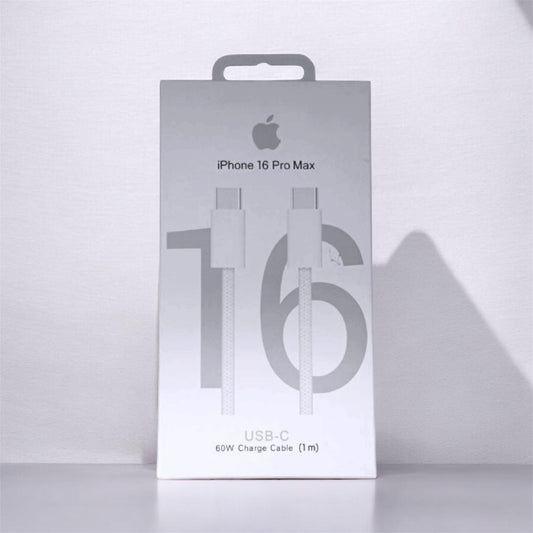 iPhone 16 Pro Max USB-C 60W Charge Cable (1m) | Original Apple Fast Charging Cable