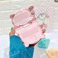 Bear Mirror & Comb Set for Kids | Tangle-Free Hair Grooming (Random Color)