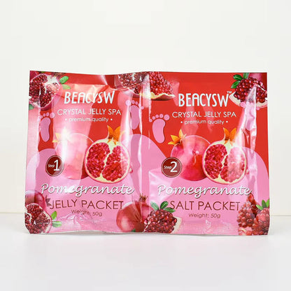 BEACYSW Crystal Jelly Spa Foot Soak  2 Step Set 50g + 50g