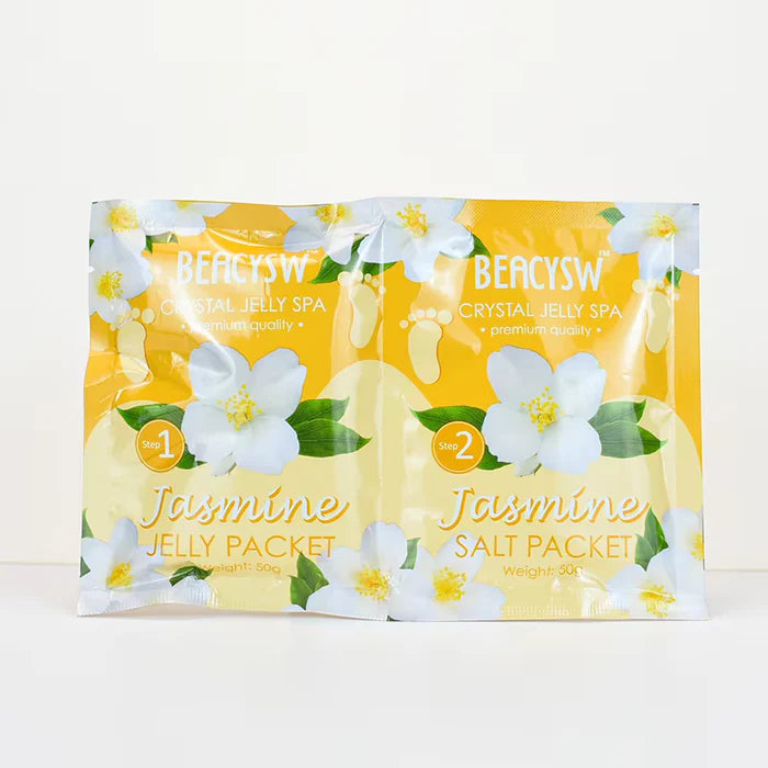 BEACYSW Crystal Jelly Spa Foot Soak  2 Step Set 50g + 50g
