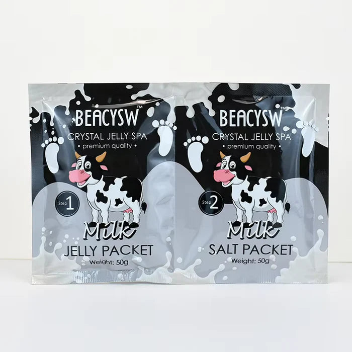 BEACYSW Crystal Jelly Spa Foot Soak  2 Step Set 50g + 50g