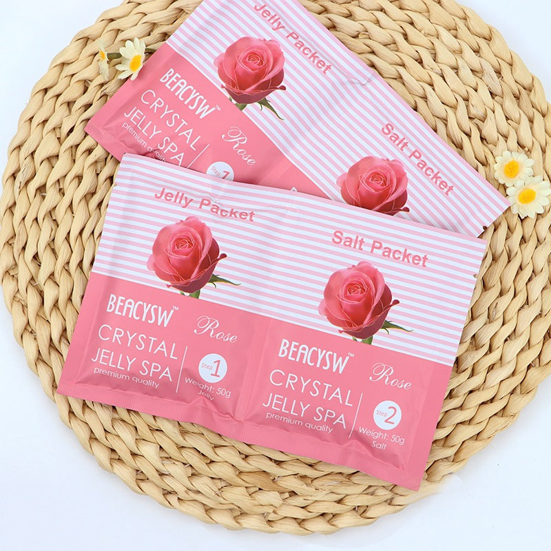 BEACYSW Crystal Jelly Spa Foot Soak  2 Step Set 50g + 50g