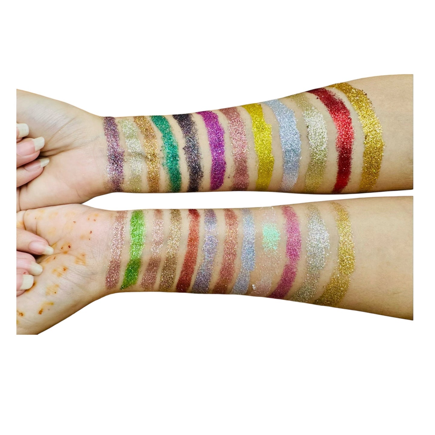 Meeru Gel Glitter Palette Set 24 Vibrant Shades