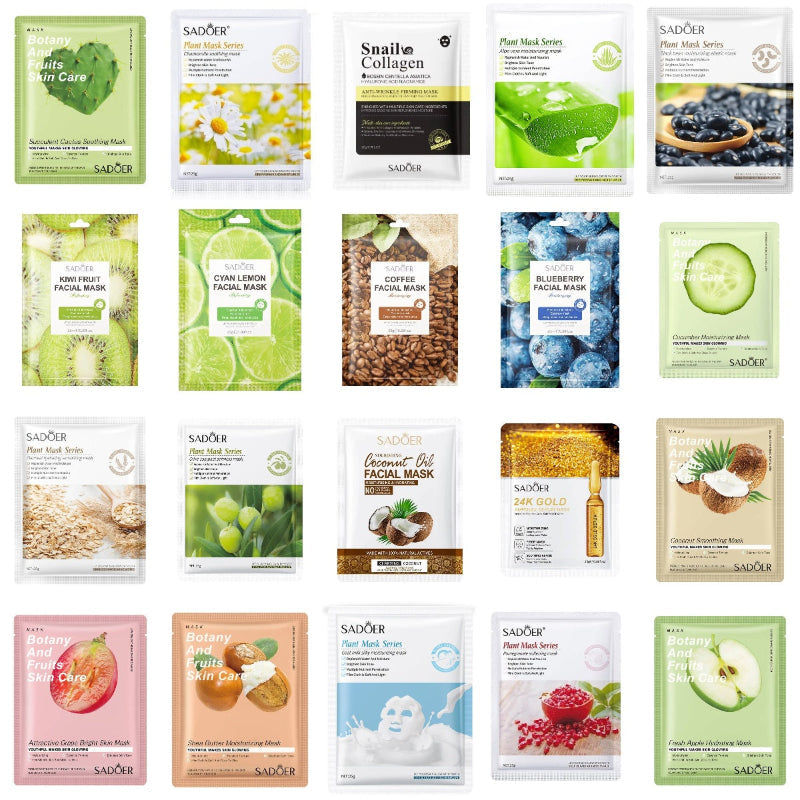 Sheet Mask Pack of 10pcs (Mix Variants)