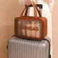Transparent PVC Washbag Travel organiser for Toiletries and Skin care items multipurpose (Minor Fault)