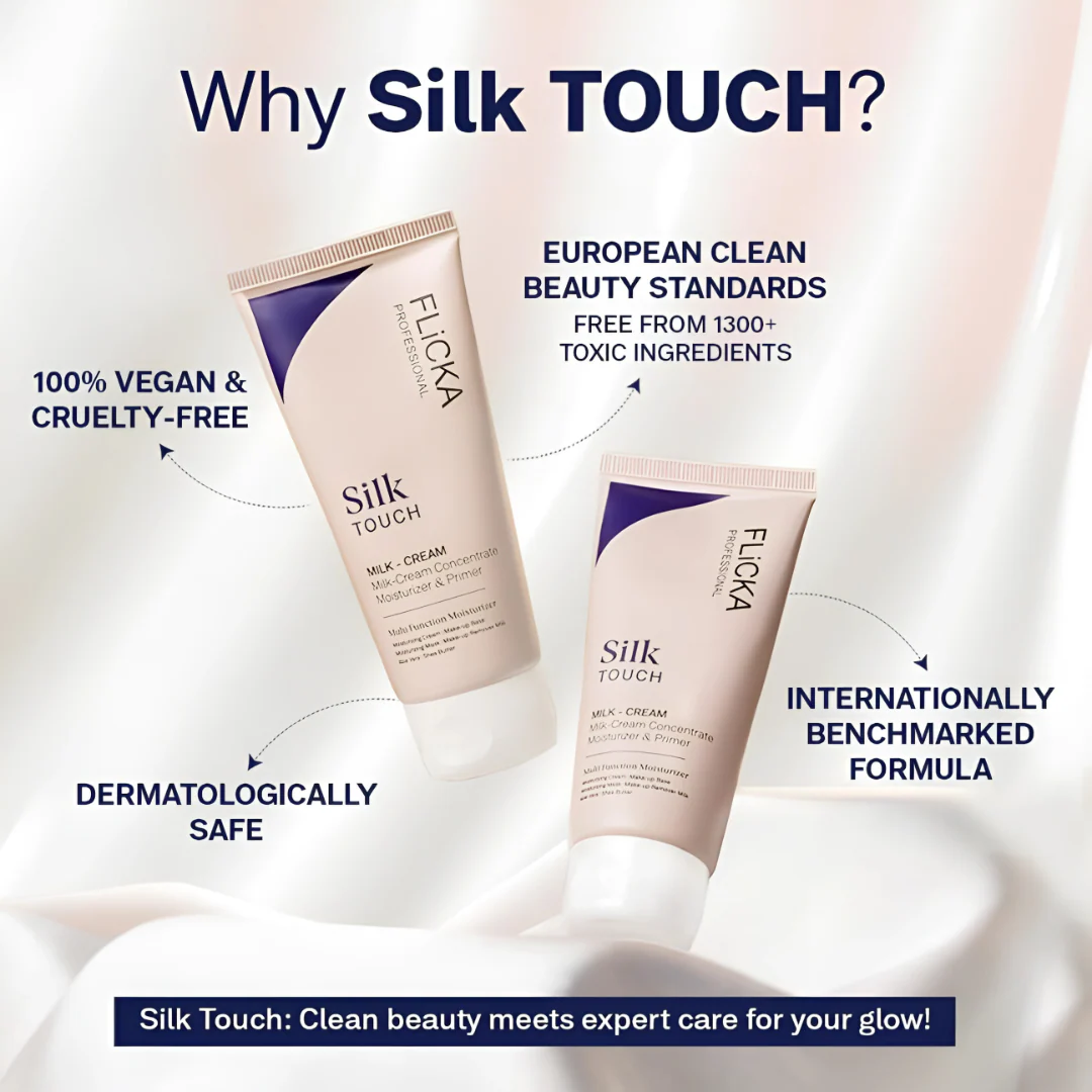 Flicka Silk Touch Milk-Cream Concentrate – Moisturizer & Primer