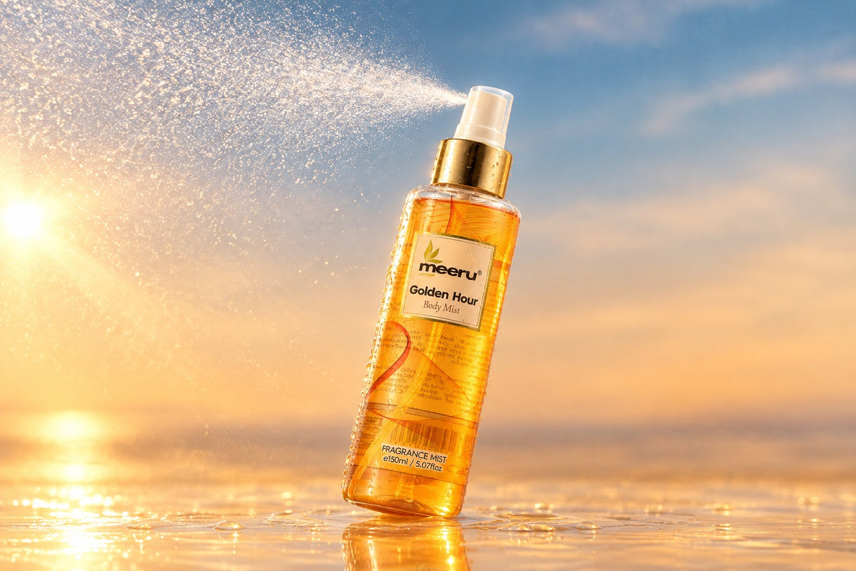 Meeru® Body Mist Long Lasting Fragrance 150ml