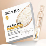Bioqua Rice Raw Pulp Rice Extract+Hyloronic Acid Sub Polish Serum 10pcs 1.9ml
