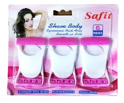 Safit Body Razor Pack of 6