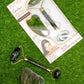 FLFWLASS Contow Facial Roller With real Stone