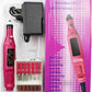 Multifunction Electric Nail Art Drill Pen File Polish Grind Machine Handpiece Manicure Pedicure Tool