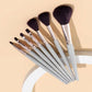 Makeup Brushes Pack of 7 Pouch Pack Glitter