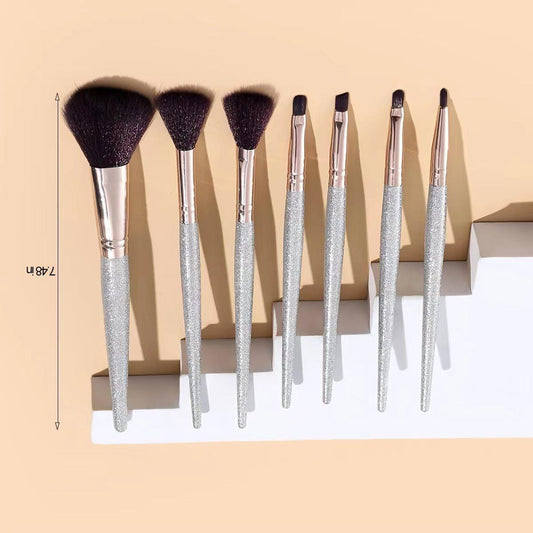 Makeup Brushes Pack of 7 Pouch Pack Glitter