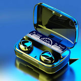 M10 Airbuds with amazing sound quality Bluetooth wireless Headphones with Power Bank