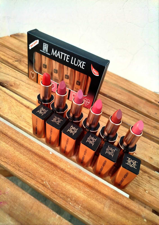MM Matte Luxe Lipstick set of 6