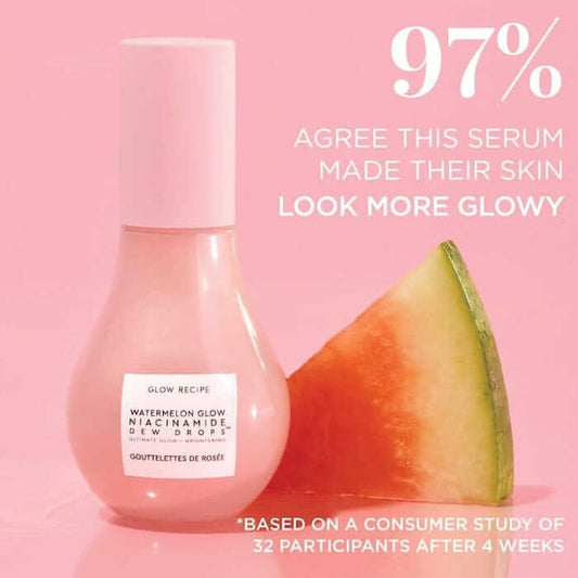 GLOW RECIPE Watermelon Glow Niacinamide Dew Drops – Ultimate Glow Serum (40ml)