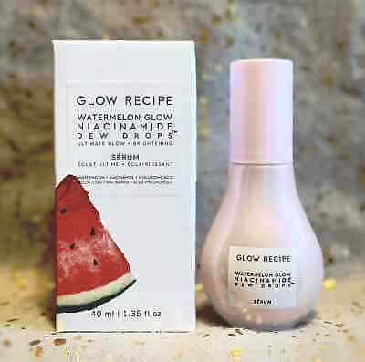GLOW RECIPE Watermelon Glow Niacinamide Dew Drops – Ultimate Glow Serum (40ml)