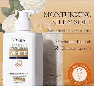 Bioaqua Vitamin C Whitening Potent Nourish Skin Body Lotion (300g)