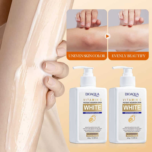 Bioaqua Vitamin C Whitening Potent Nourish Skin Body Lotion (300g)