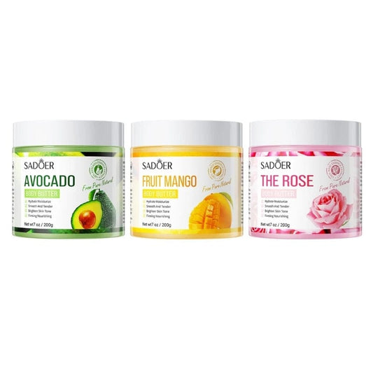 Sadoer Hydrating Whitening Moisturising Body Butter Cream (200g)