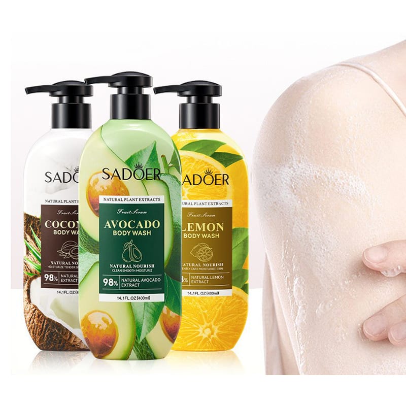 SADOER Natural Plant Extract Body Wash (400ml)