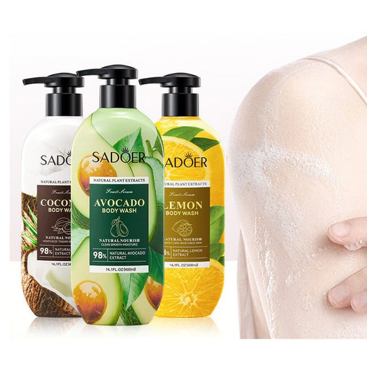 SADOER Natural Plant Extract Body Wash (400ml)