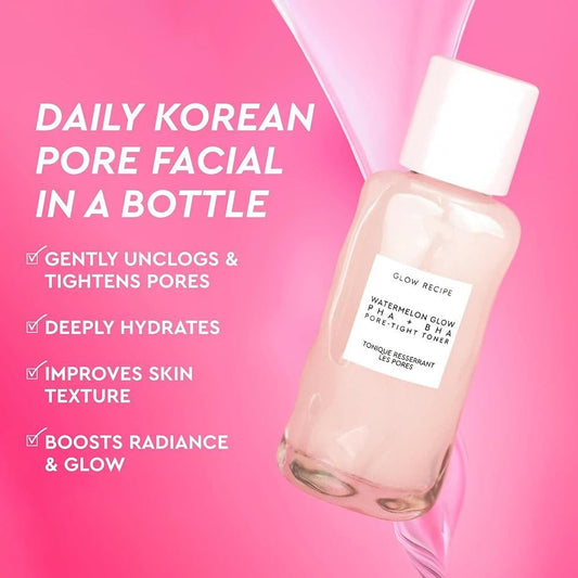 GLOW RECIPE Watermelon Glow PHA + BHA Pore-Tight Toner (40ml)